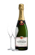 Pack Taittinger Brut Réserve con Copas (x2)